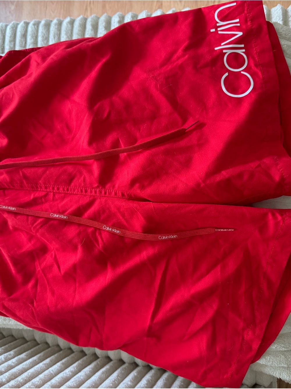 Calvin Klein Red Men's Swim Trunks